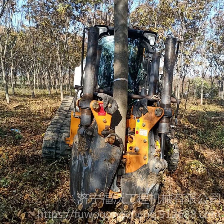 福沃 山东挖树机 园林机械四瓣挖树机参数 多用移树机厂家