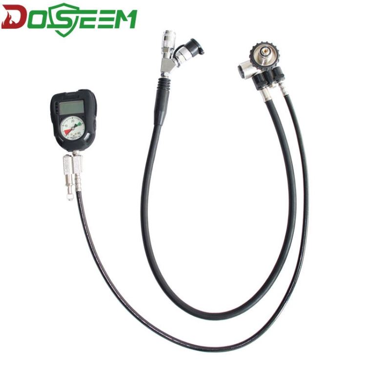 道雄(DOSEEM) 空气呼吸器配件减压器总成 02233 含电子压力表 快速减压 安全可靠 经久耐用