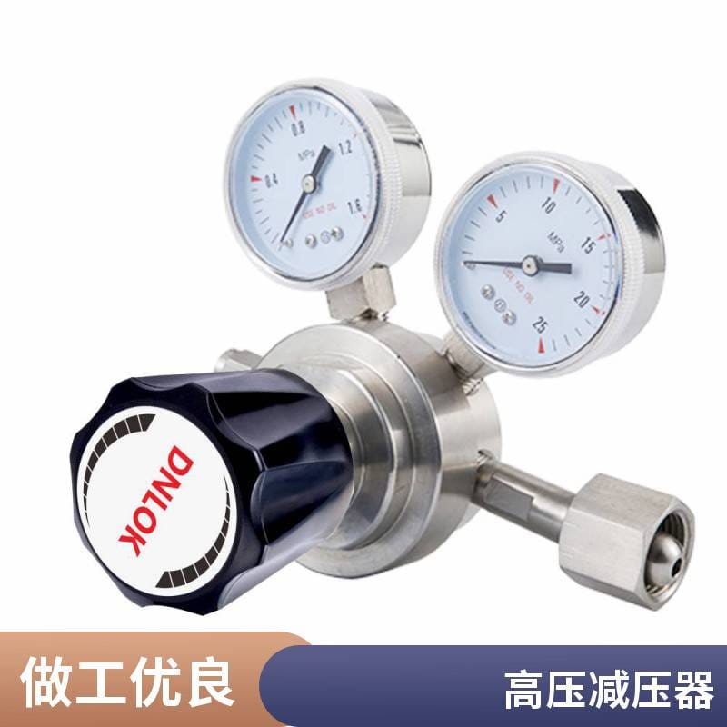 DNLOK氧气减压器氮气不锈钢316L厂家直销进口膜片