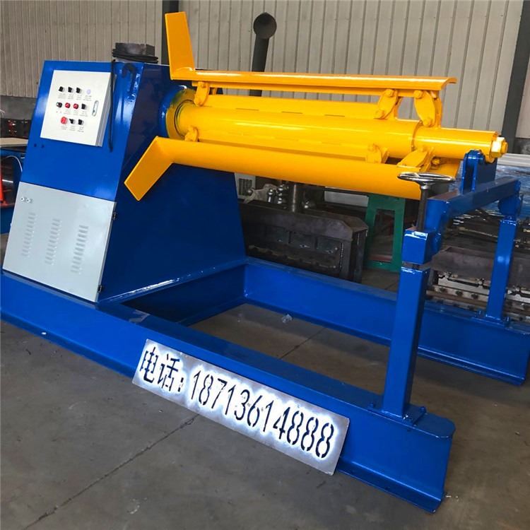 开卷机 自动上料开卷机设备 3-8mm开卷校平机剪切 放料收料机 鑫云辉机械_钎料_焊接材料_焊接切割_供应_工品联盟网