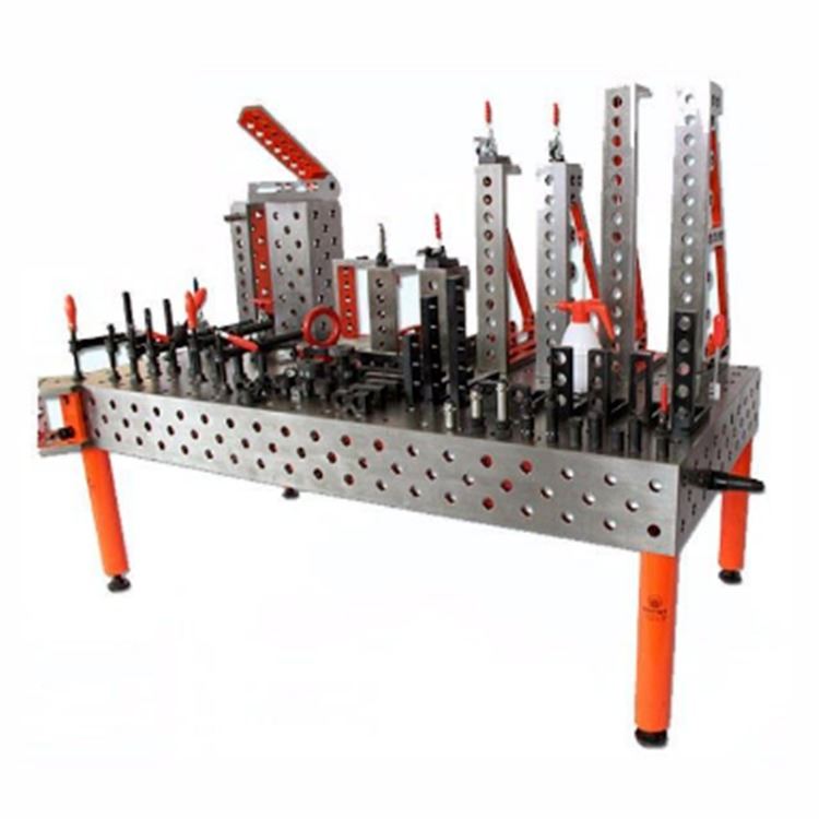 宏泊机械 现货铸铁平台平板 三维柔性焊接平台 焊接工作台 机床垫板 T型槽平台_焊接工作台_焊接辅助机具_焊接切割_供应_工品联盟网