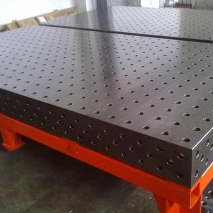 多孔定位焊接工作台 盛特机械 厂家现货 三维柔性焊接平台 铸铁铆焊法兰定位板_焊接工作台_焊接辅助机具_焊接切割_供应_工品联盟网