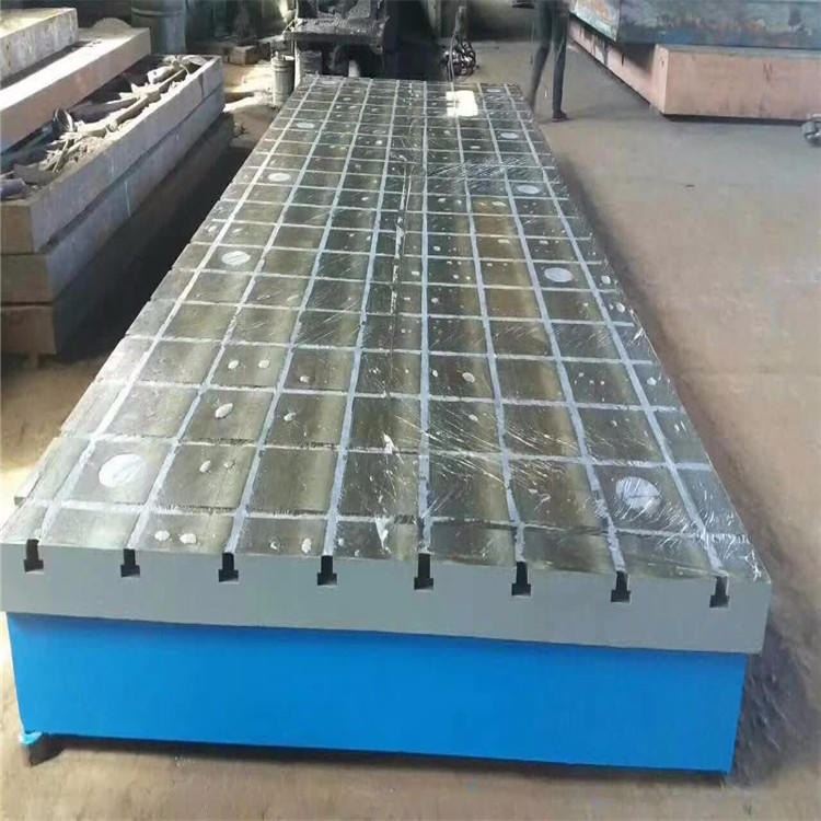 宏通加工定制铸铁平板平台机床铸件试验平板检验测量平台焊接工作台