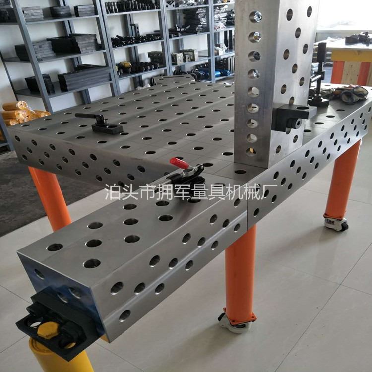 厂家出售 铸铁平板 三维焊接工作台 拼接焊接平台 电机实验工作台