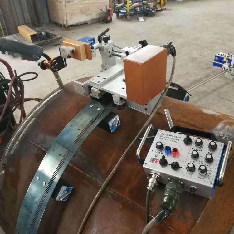 跃鸿博KA-H10柔性轨道大管道焊接小车 罐体焊接小车_焊接小车_焊接辅助机具_焊接切割_供应_工品联盟网