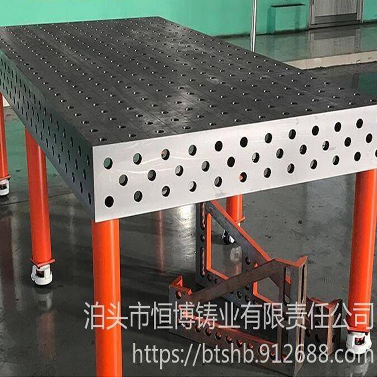 三维柔性焊接平台 焊接夹具 三维焊接工作台 恒博铸业 三维焊接平台 来电咨询订购_焊接夹具_焊接辅助机具_焊接切割_供应_工品联盟网