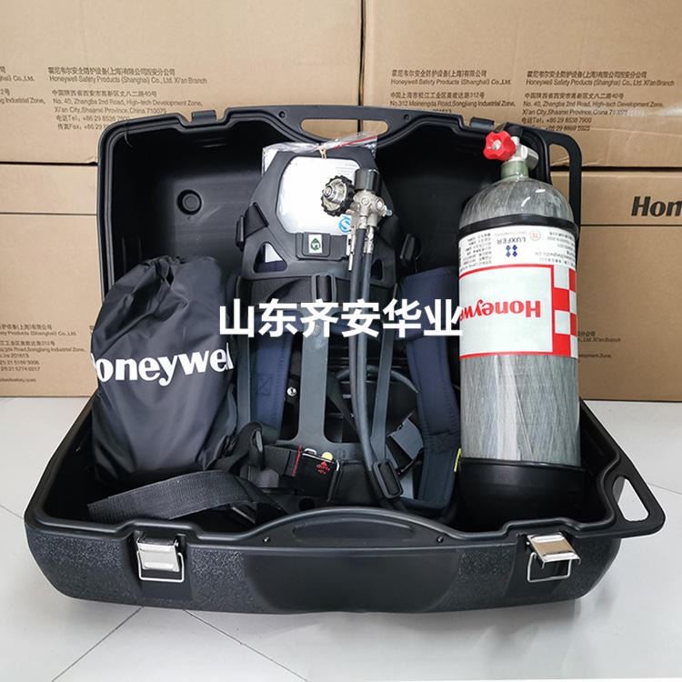 霍尼韦尔SCBA123L双表C900正压式空气呼吸器6.8L Luxfer带表气瓶L65X-10