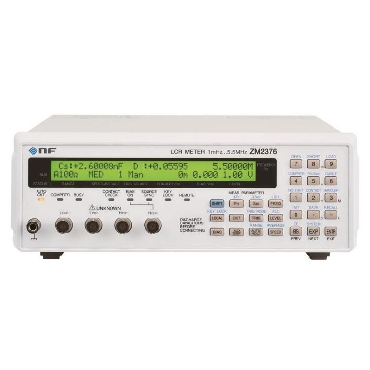 日本NF测试仪ZM2371-ZM2372-ZM2376阻抗电解电容LCR测量仪_LCR测试仪_电子测量仪_仪器仪表_供应_工品联盟网