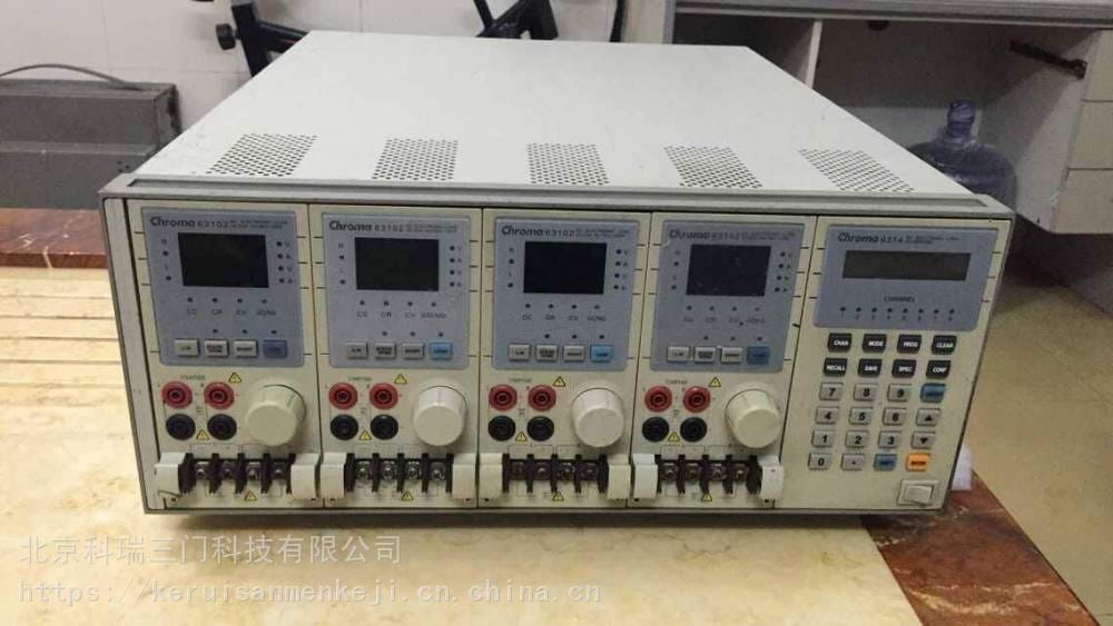 北京出售 Chroma6314A/63103A/63102A系列可编程直流电子负载-可程控电源供应器