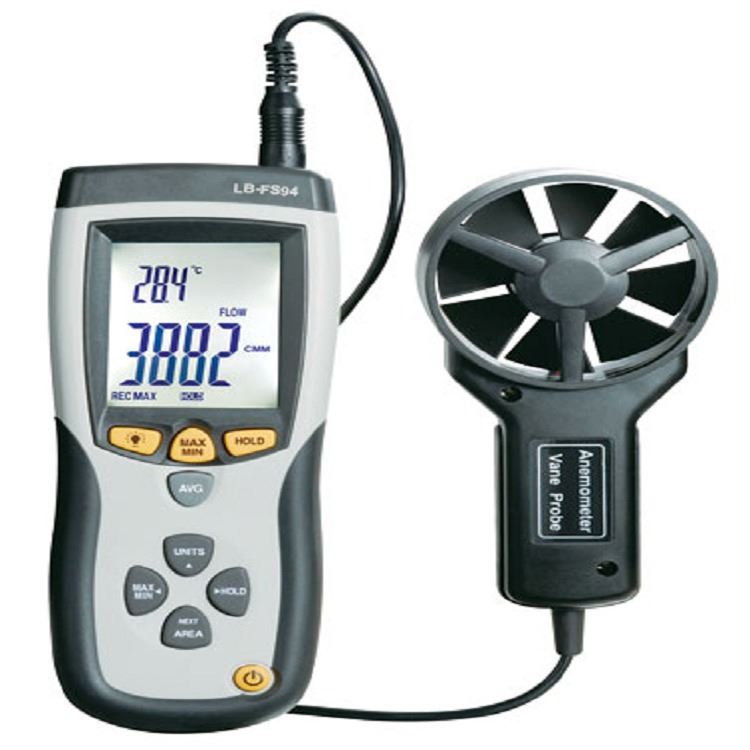 青岛路博 LB-FS93数字精密型叶轮风速仪 内置USB可以传输数据