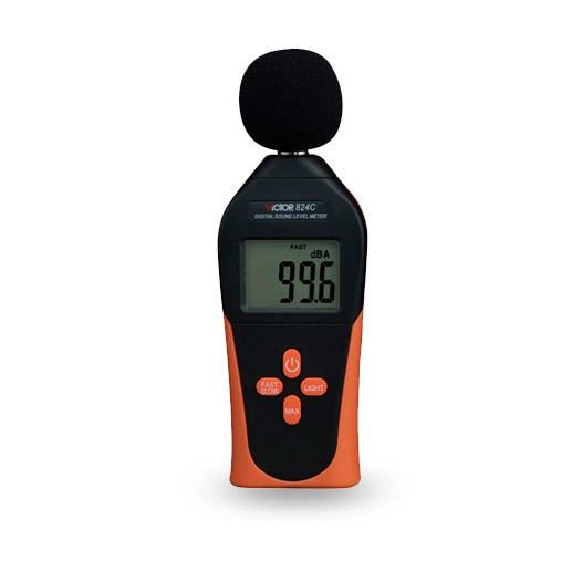 Victor胜利 噪音计 VC824C 数字迷你噪音计 声级计 分贝仪 噪声测试仪_噪音仪/声级计_环境测量仪表_仪器仪表_供应_工品联盟网