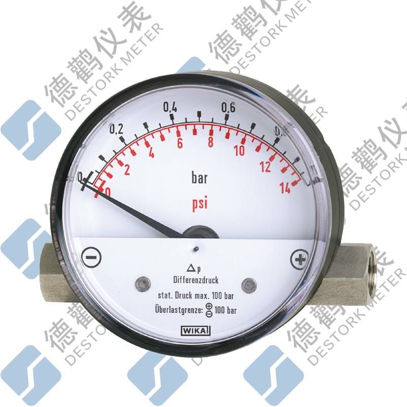 WIKA差压表威卡700.01.080 0.6 MPa 2 x 1/2 NPT带磁性活塞泵监测_差压表_压力仪表_仪器仪表_供应_工品联盟网