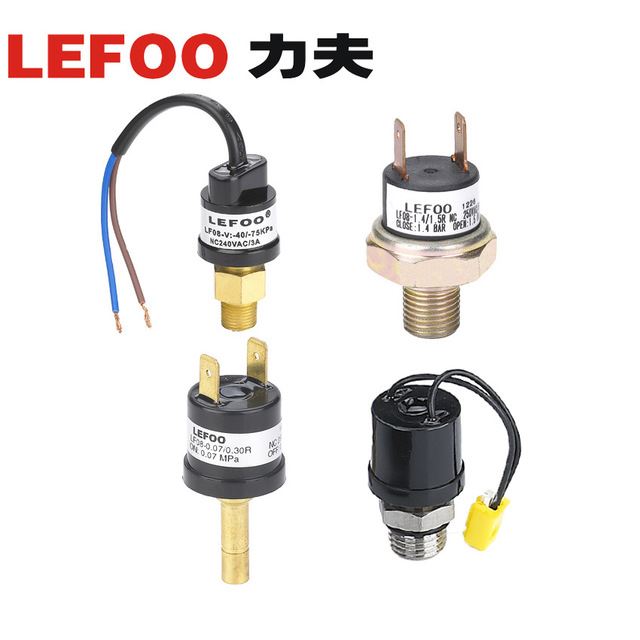 力夫LEFOO 油泵压力检测开关 润滑油泵压力控制器 油泵 水泵空压泵压力开关_压力控制器_压力仪表_仪器仪表_供应_工品联盟网