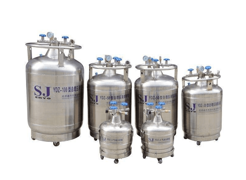 江苏供应YDZ-100E升自增压液氮罐 液氮补充罐 配浮子液位计