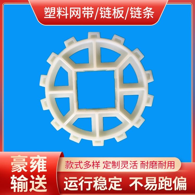 豪雍直供网链输送机塑料驱动5997系列 4809系列通用齿轮14牙大外径批发