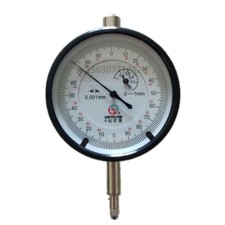 百分表0-10mm 防震指示表小表盘30mm 千分表指针式量表精度0.01耀阳仪器_千分表_指示表_量具量仪_供应_工品联盟网