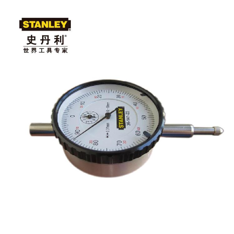 史丹利36-141-23 进口高精度百分表0-10mm 磁性表座 36-146-23