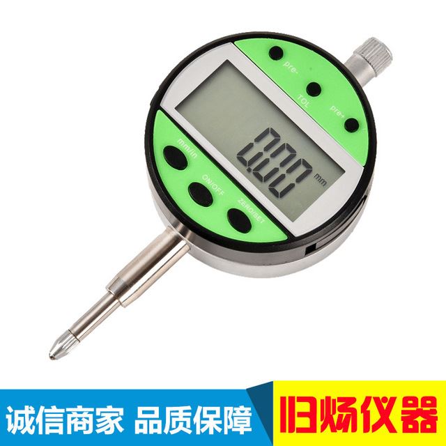 数显百分表0-10mm 高精度便携式数字式数显式电子百分表厂价直销_千分表_指示表_量具量仪_供应_工品联盟网