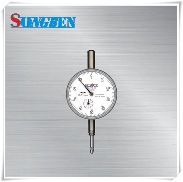 日本原装TECLOCK001mm标准型百分表TM-110-4A_千分表_指示表_量具量仪_供应_工品联盟网