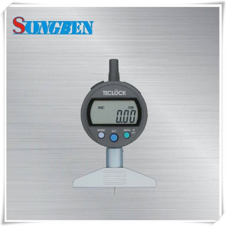 日本原装进口得乐TECLOCK标准型数显百分表深度计DMD-210J_千分表_指示表_量具量仪_供应_工品联盟网