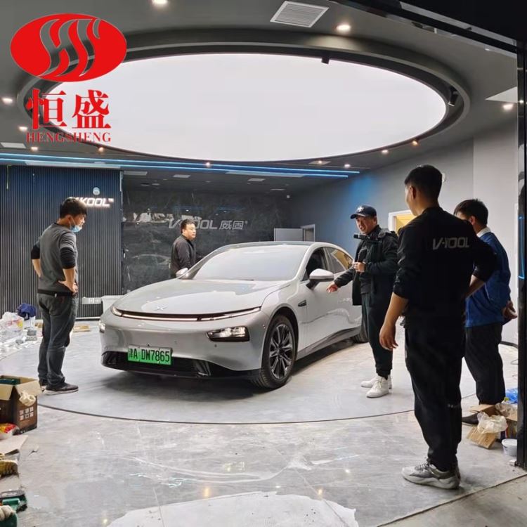 汽车旋转盘角度控制旋转台精度控制旋转盘4S店汽车展示旋转圆台恒盛SJW_温湿度控制_温湿度仪表_仪器仪表_供应_工品联盟网