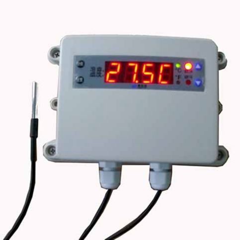 JTY-ZOM-HA885  可调感温探测器   工业可调试温感报警器  带显示功能温度传感器