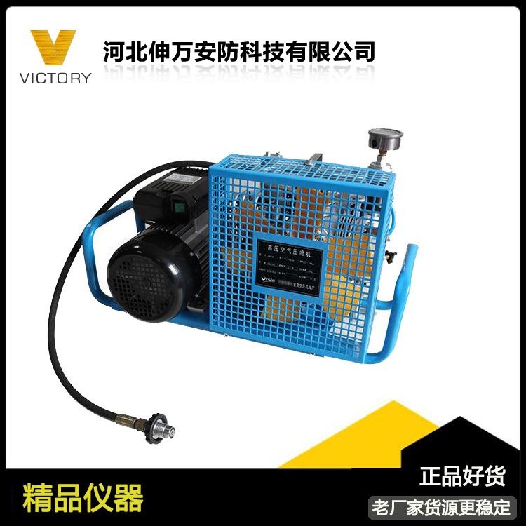 伸万微型制动空气压缩机 空气呼吸器充气泵 工业用空气充气装置