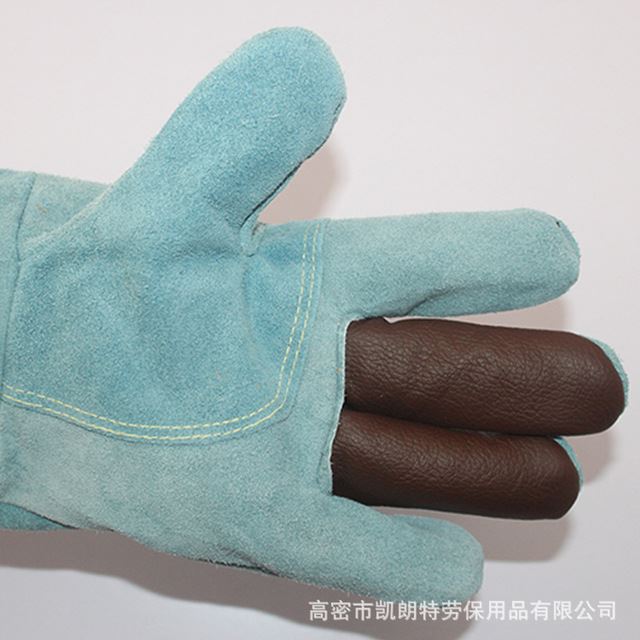 电焊手套 耐高温劳保手套 耐磨损 劳保焊接专用手套 短款隔热手套_劳保手套_手部防护_个人防护_供应_工品联盟网
