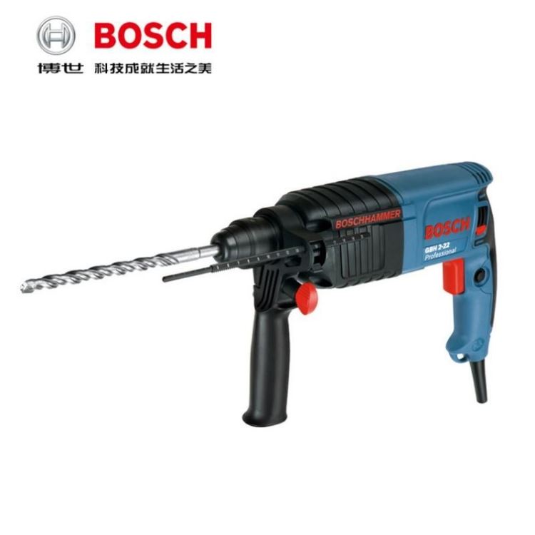 西安Bosch/博世GBH2-22电锤正反转工业冲击钻轻型冲击钻专业四坑锤钻