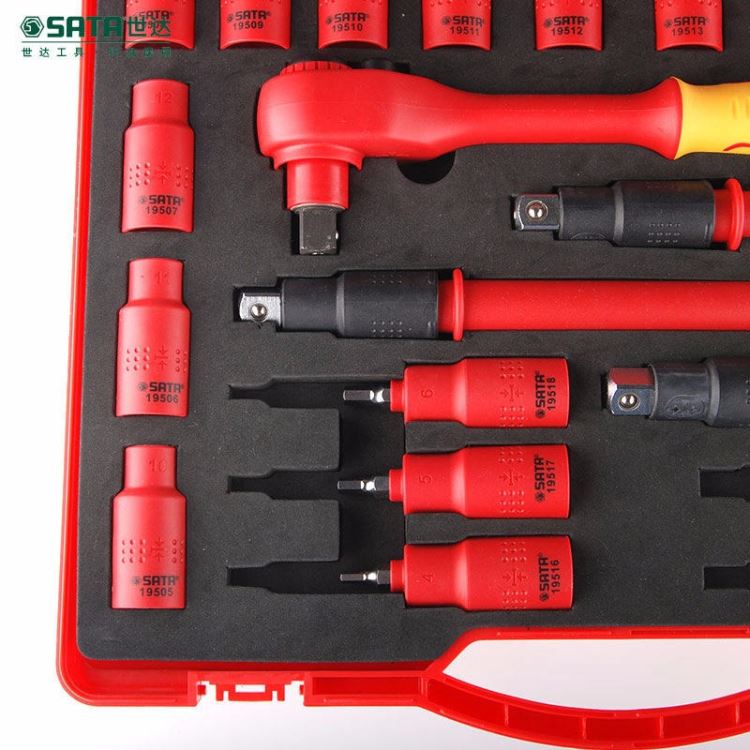西安世达工具12.5mmVDE绝缘套筒组套延安09267套筒扳手套装榆林威力狮工具靖边五金综合服务商_扳手套筒_手动工具_五金工具_供应_工品联盟网