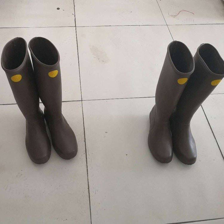 电工绝缘防护雨鞋绝缘鞋日本YS113-01-05橡胶绝缘靴耐高压长筒靴
