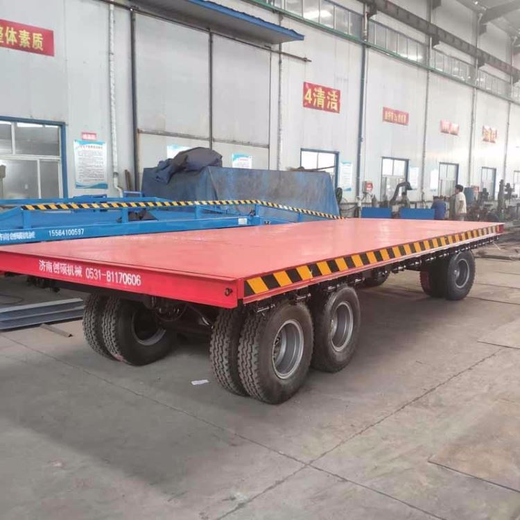创硕牵引式平板拖车 大吨位转向挂车 重型工具拉货车CSPC-20_扭力工具_手动工具_五金工具_供应_工品联盟网