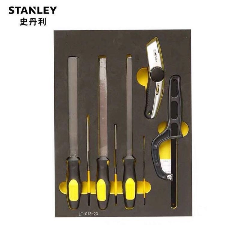 史丹利工具8件套切割修整工具托套装锉刀美工刀锯弓LT-015-23 STANLEY工具_切割工具_手动工具_五金工具_供应_工品联盟网