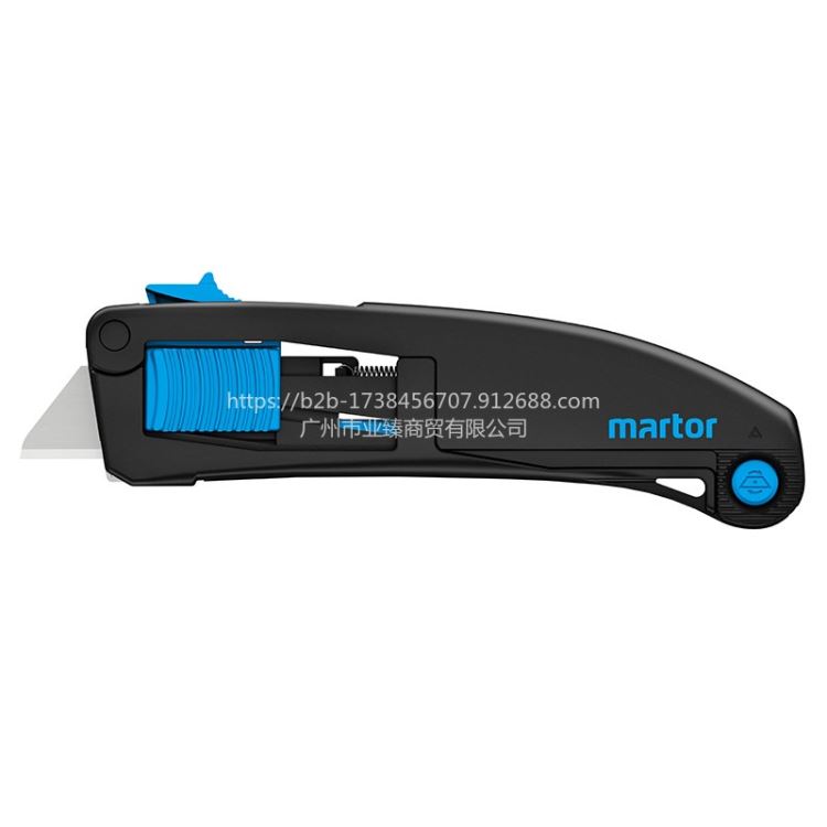 德国马特MARTOR 10130610黑色耐磨塑料弹簧回弹伸缩安全开箱刀美工刀10130610MEL安全刀_切割工具_手动工具_五金工具_供应_工品联盟网