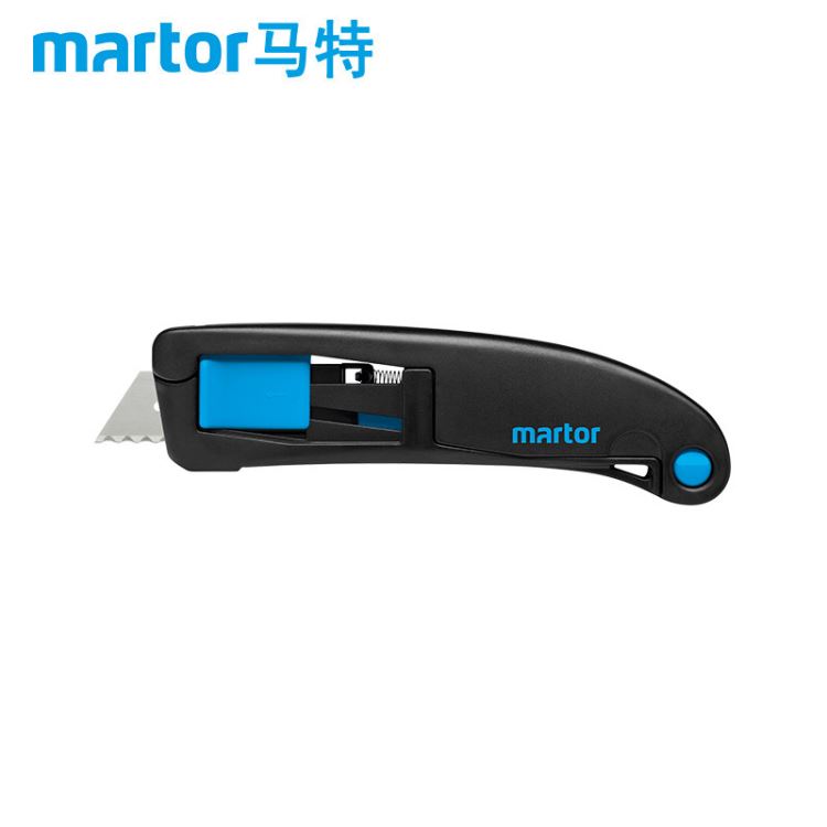 批发 德国马特MARTOR自动回弹刀柄安全切刀美工刀开箱刀101197MEL_切割工具_手动工具_五金工具_供应_工品联盟网