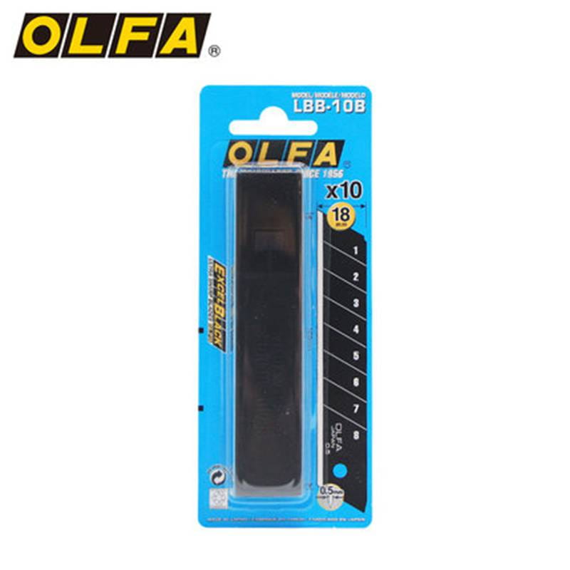 日本OLFA美工刀黑色刀刃18mm锋利刀替换刀片吸塑装LBB-10B_切割工具_手动工具_五金工具_供应_工品联盟网