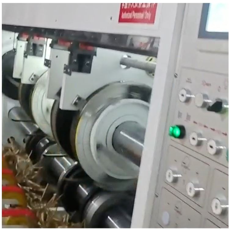 瑞昌 机械免压前缘送纸印刷开槽机 双色水墨印刷机 中速水墨印刷开槽机