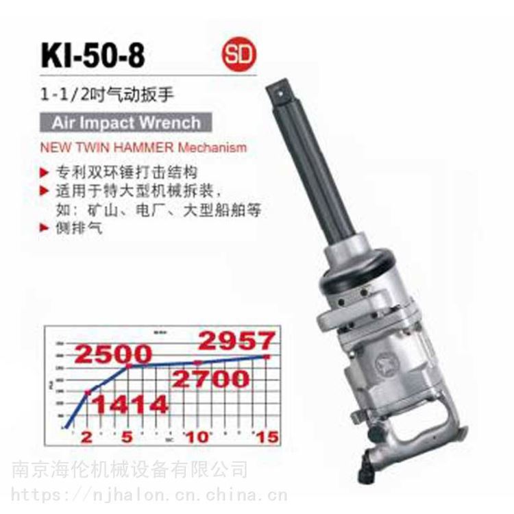 KI冠亿KI-50-81-1/2寸气动扳手_气动扳手_气动工具_五金工具_供应_工品联盟网