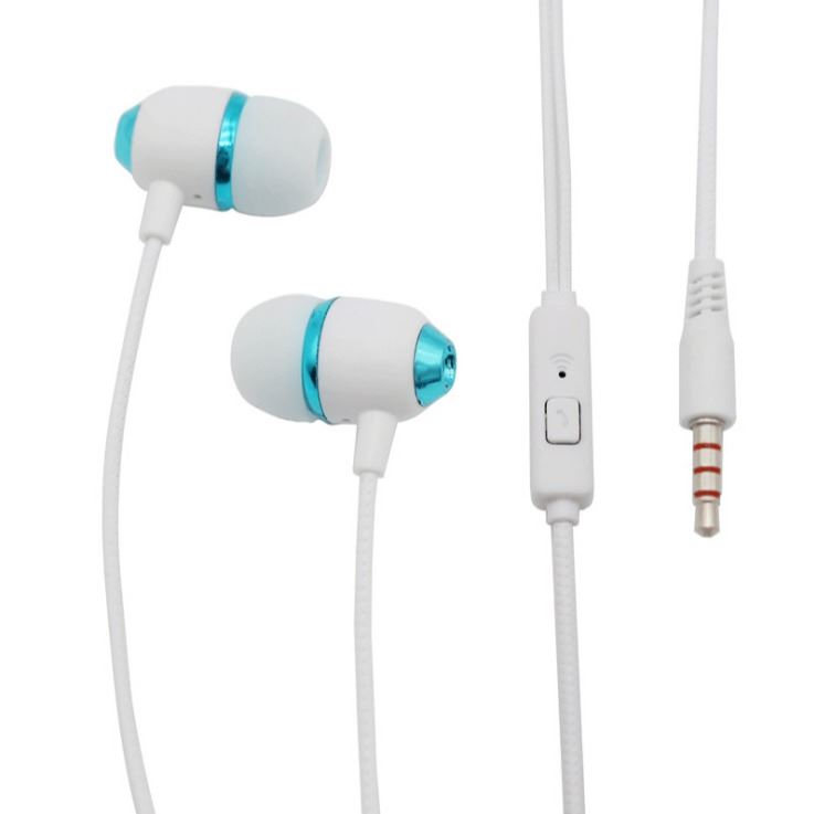 RH1054 earphone 厂家入耳式重低音线控游戏有线耳塞手机耳机