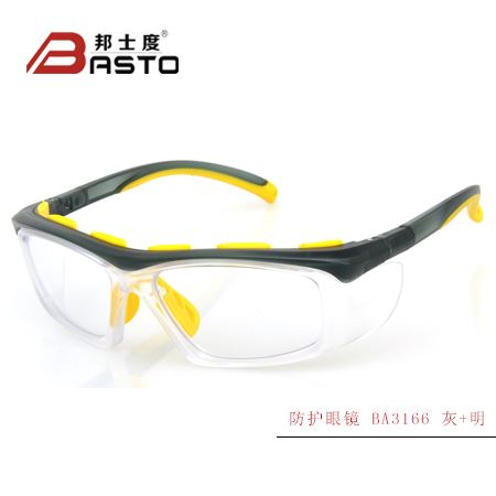 邦士度劳保镜工业防护眼镜可配近视劳保BA3166