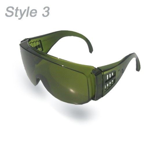 护目镜 532nm防护眼镜 190-540&800-2000nm绿光吸收式激光护目镜