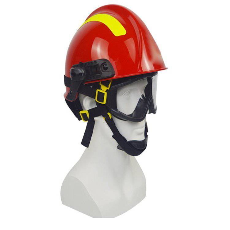 金盾 消防头盔 抢险救援头盔 地震救援头盔 配灯架