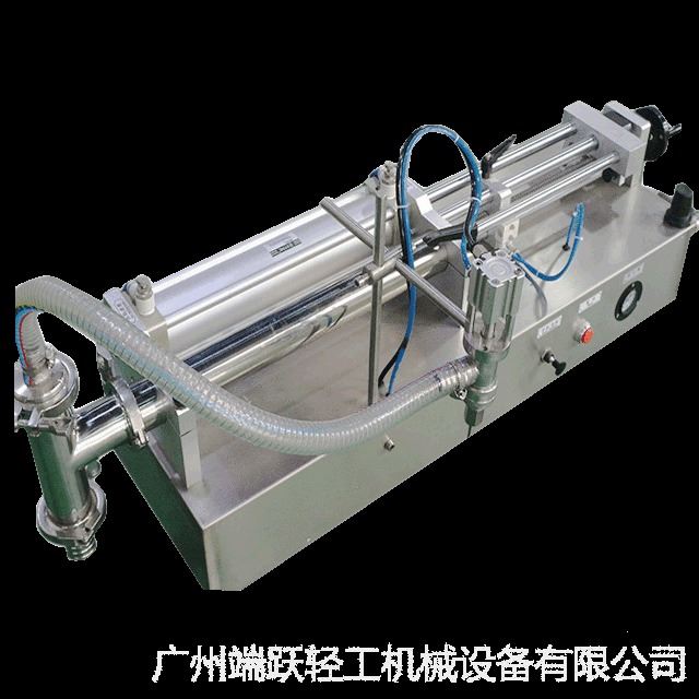 不锈钢半自动液体灌装机 化妆品灌装机 洗衣液灌装机 洗发水灌装机 卧式气动灌装机_洗发/沐浴_个人护理_办公清洁_供应_工品联盟网