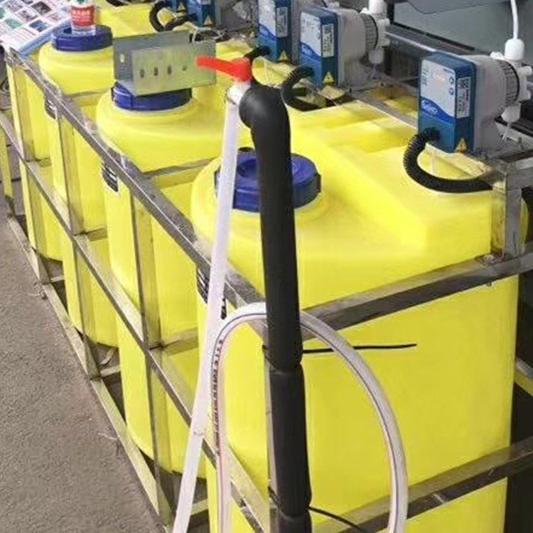 重庆赛普实业1000升PE加药装置 加药箱 次氯酸钠消毒剂投加罐 塑料储罐 厂家批发_消毒剂_化学清洁剂_办公清洁_供应_工品联盟网