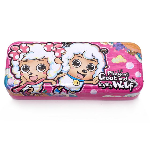 珠海马口铁盒工厂 马口铁笔盒加工 创意学生铅笔铁盒定制 麦氏罐业 马口铁双层文具盒制造_学生文具_办公用品_办公清洁_供应_工品联盟网