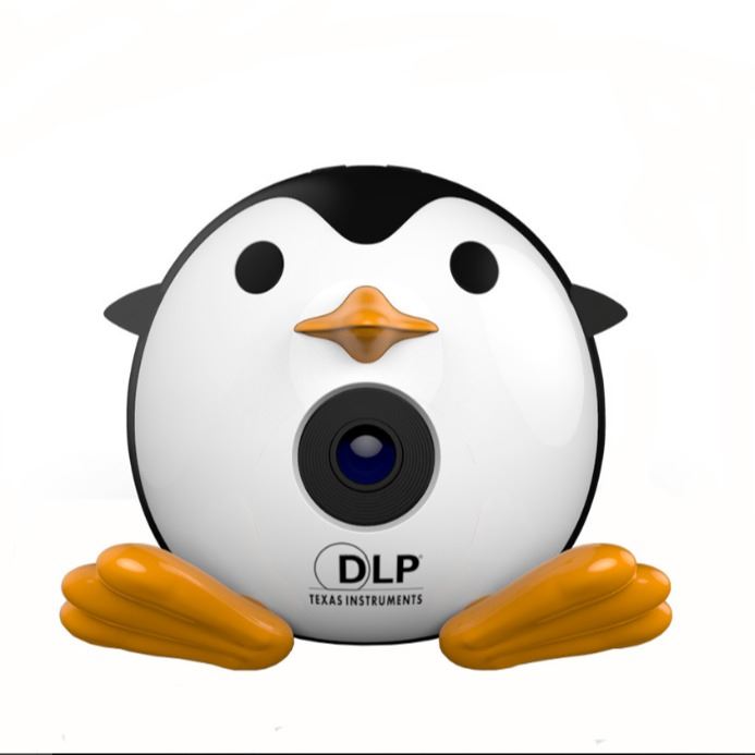 中性 DLP企鹅故事批发迷你便携LED光投影机1080p高清家用Q1 无线WiFi_投影设备_数码影音产品及配件_办公清洁_供应_工品联盟网