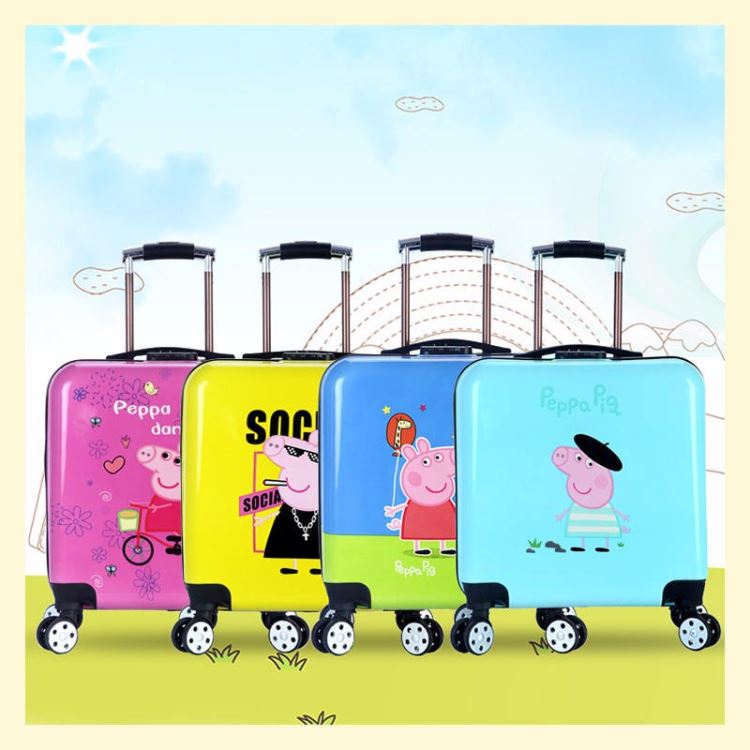 新款儿童拉杆箱 定制LOGO 20寸行李箱 旅行箱万向轮 礼品定制