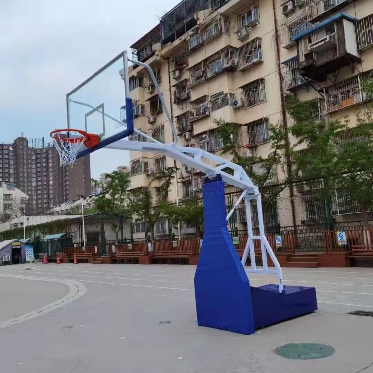 运通体育器材厂家直销篮球架可升降方管篮球架儿童方管篮球架成人户外篮球架液压篮球架平箱凹箱篮球架比赛专用篮球架_方管_管材_冶金矿产_供应_工品联盟网