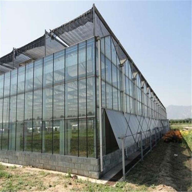 方管框架大棚 吉安玻璃温室智能大棚造价 旭航温室大棚建设