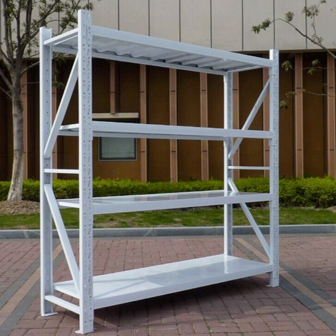 工厂仓储货架　仓库库房中型隔板重型轻型角钢铁货架　展示架定做_角钢_型材_冶金矿产_供应_工品联盟网